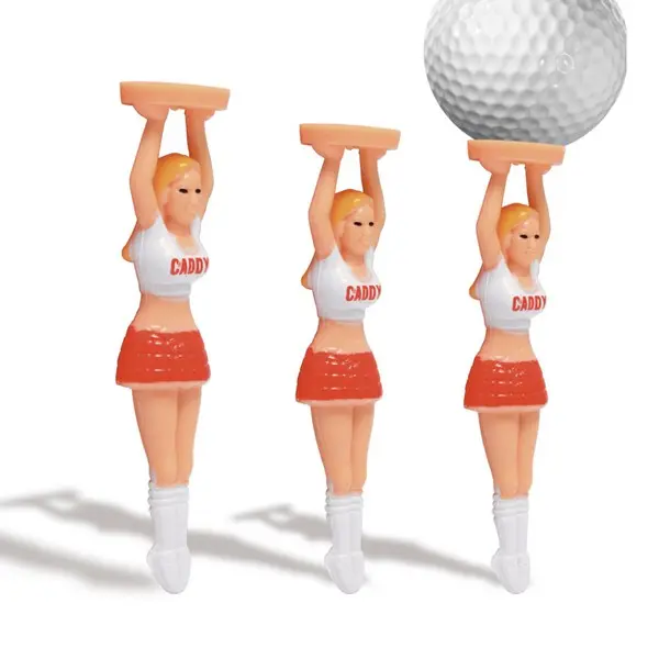 Caddy Teez Golf Tees - 3 Pack